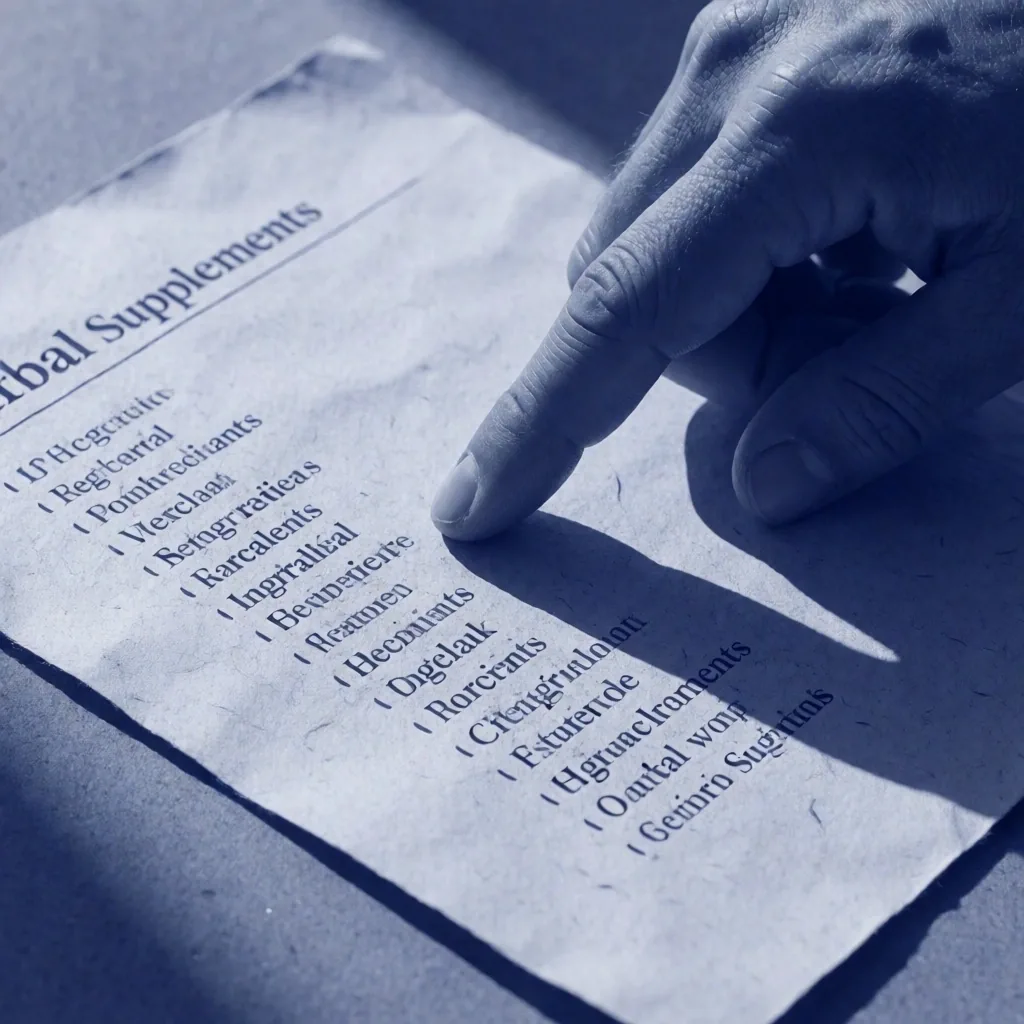 A hand pointing to a printed directory
