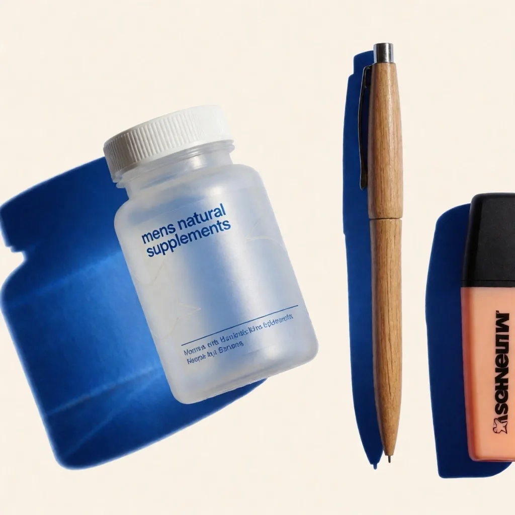 A notebook and highlighter beside a printed label